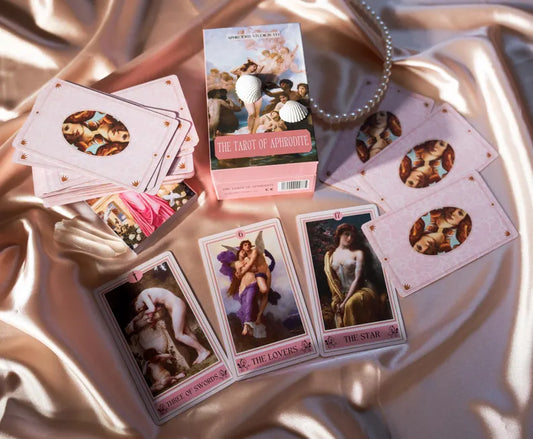 Aphrodite Tarot |Tarot of Aphrodite®| Venus Tarot | Goddess Tarot | Romantic Tarot | Greek Mythology Tarot